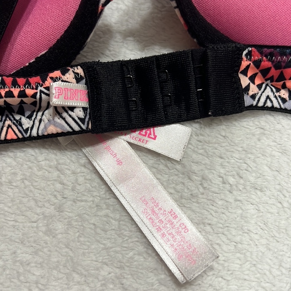 Pink Push-Up Bra - Picture 3 of 5